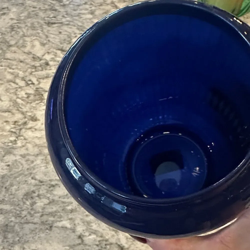 Elegant Blue Vase